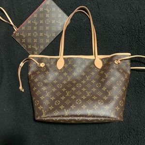 Monogrammed LV Neverfull MM